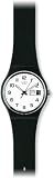 Swatch Once Again White Dial Black Strap Mens Watch