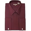 Wine French Cuff Dress Shirt