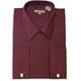 Wine French Cuff Dress Shirt