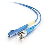 Cables To Go 33405 LC/ST Simplex 9/125 Single-Mode Fiber Patch Cable (1 Meter, Blue)