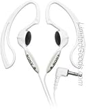 Sony MDR-J10 Clip-on Style Stereo Headphones (White)
