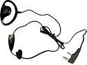 D Type Ear Clip Speaker/Mic w/PPT Switch for Kenwood