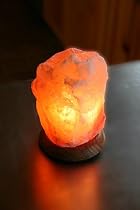 Solay Himalayan Salt Crystal Lamps (5-7lbs) with cord on/off switch bulb