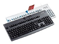 Cherry NTK-Standart Tastatur (Englisch, Kartenleser, USB) hellgrau Preisvergleich