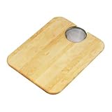 Elkay CBS1418 Hardwood Cutting Board Includes Strainer