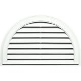Builders Edge #120023422-123 22x34 White Gable Vent