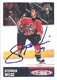 Kristian Huselius, Florida Panthers, 2002 Topps Autographed Card