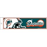 Miami Dolphins Bumper Sticker (Quantity of 2)