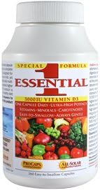 Essential-1 with 3000 IU Vitamin D3 60 Capsules