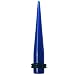 0 Gauge Dark Blue Acrylic Taper