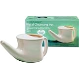  : Ancient Secrets Ceramic Nasal Cleansing Pot, 1 Neti Pot