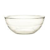 Duralex Lys 1Quart Clear Round Bowl, Set of 6