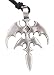 Tribal Clan Tribe Symbol Silver Tone Pewter Pendant Necklace
