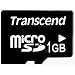 Transcend SDHC 1GB microSD Flash Memory Card