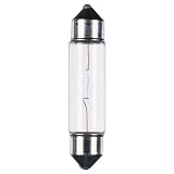 5W Satin White Xenon Light Bulb with Festoon Base