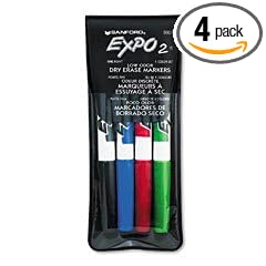 SAN86074 - EXPO Low Odor Dry Erase Markers