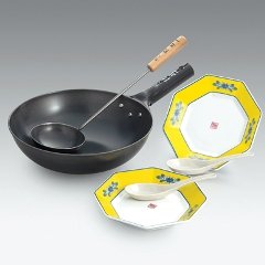 「陳建一」北京鍋&炒飯皿セット(Aセット)CK-418P bg6752