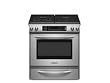 KitchenAid Architect Series II : KGSS907SSS 30in Slide-In Gas Range, 4 Sealed Burners, Convection