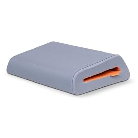 Click here to buy Belkin F8N044-GRY CushTop Notebook Stand - Gunmetal w  Orange by Belkin.