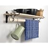 Kitchen Shelf Rack (Black - 0.9M / 2.11ft)