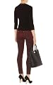 Faux Leather and Jersey Top