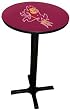 Arizona State Sun Devils Pub Table with Black Commercial Base