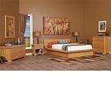 Nara 6-pc King Bedroom Set Bed, 2 Nightstands, Lo-Boy Dresser, Chest & Mirr ....