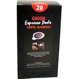 Gaggia Coffee Pods 100 Arabica 6 Boxes of 20 (120) from Gaggia