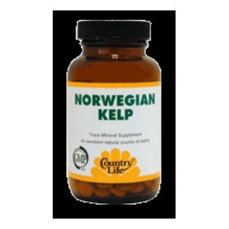 Country Life Norwegian Kelp 225 mcg, 300-Count