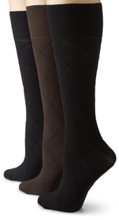 Gold Toe Women's Pattern Trouser 3 Pack