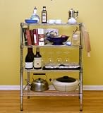 4 Tier Chrome Shelf