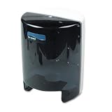 San Jamar Classic Center Pull Towel Dispenser, 9-1/8 x 9-1/2 x 11-5/8 (Black Pearl/White)