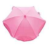 Baby Go Go Travel : Twisty Click Parasol Pink