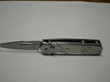 ONE STAINLESS STEEL SPRING ASISSTED OPENING KNIFE NEW FREE