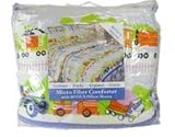 Kids Bedding-Airplanes-n-Trucks Micro Fiber Comforter with Sham