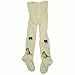 Hartstrings Cream Tights with Dog (size medium 5-7 years)