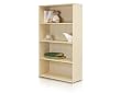 FURINNO 4-Tier Open Shelf Bookcase Shelving Unit