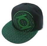DC COMICS Green Lantern Logo Mens Black Flex Cap