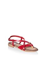 JULIE JULIE Sandalias planas (Rojo)