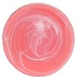 Colorful Art Glass Rose Small Round Plate 8.5"D Set of Two