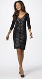 DAVID MEISTER CUT-OUT SHEATH DRESS