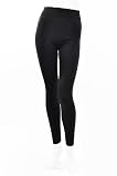 Womens soft stretchy fleece lined leggings