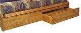 Bahama 100% Solid Hardwood Walnut Full Drawer Pair