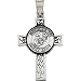 Sterling Silver US Marine Corps Cross Pendant