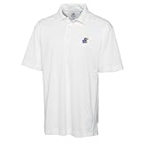 NCAA Men's Kansas Jayhawks White Drytec Genre Polo