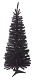 Künstlicher Weihnachtsbaum Künstlich Christbaum Tannenbaum Schwarz 120 cm WW11