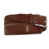 Antiqued Calfskin Leather Belt