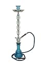 The 31'' Silver Yeti Hookah Shisha Pipe - Blue