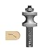 54-514, 1/2 Shank Bearing Guided Bullnose Router Bit, 1/2 Radius