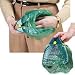 PetZone Skoop-N-Pak Hand Held Pooper Scooper green-color- 7 length x 3.5 width x 5.25 height